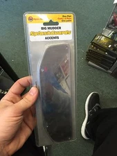 Big Mudder Splashguard Accents 3101 Stainless New 2 Pc A Package 9 1/2" x 2 1/2"