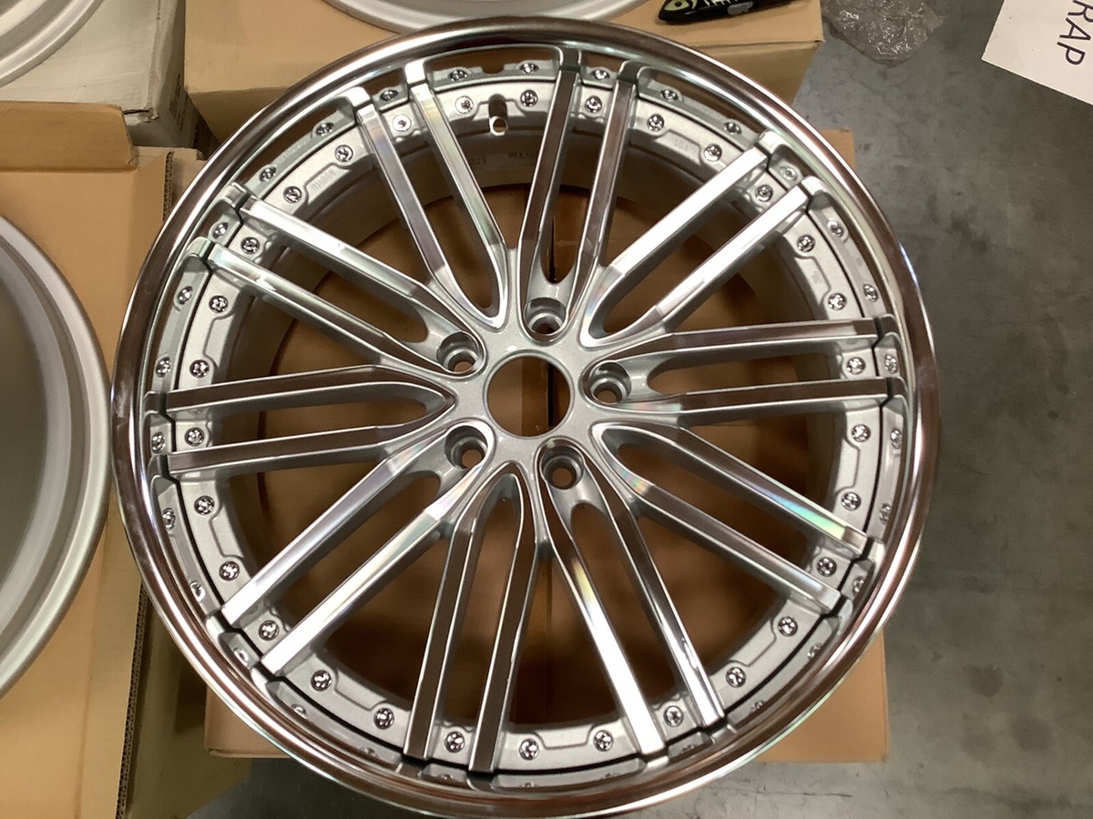 SSR VIENNA CLAUDEL 20x8.5 +43 5/114.3 Silver Polish [One Wheel] | eBay