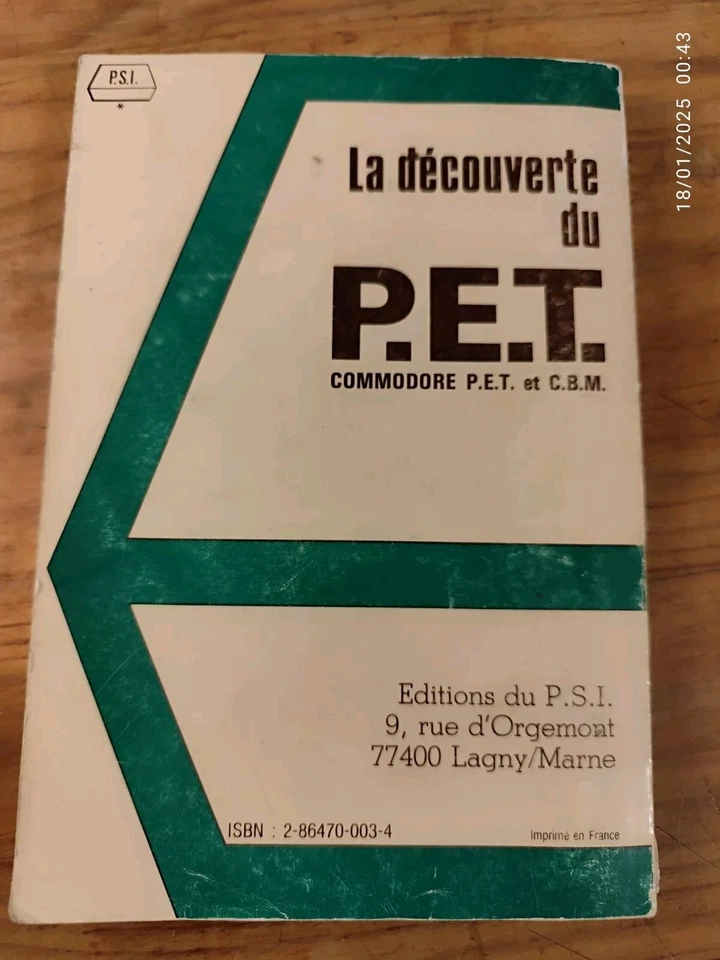 La découverte du PET Commodore et CBM - Daniel-Jean David PSI 1979 - Photo 2/4