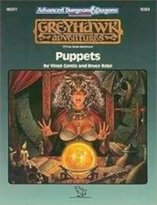 GREYHAWK WG11 Puppets Advanced Dungeons Dragons AD&D