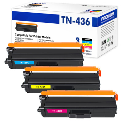TN-436 Toner Compatible with Brother TN-433 HL-L8360CDW MFC