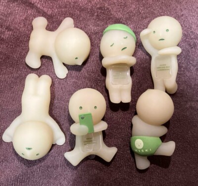 SMISKI HIPPERS GLOW IN THE DARK! Complete SET OF 6 | eBay SMISKI HIPPERS GLOW IN THE DARK! Complete SET OF 6 | eBay