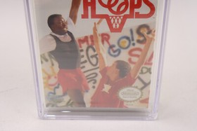 Hoops Nintendo NES 1989 Jaleco CIB Complete in Box w/Manual CGC Graded 9.6