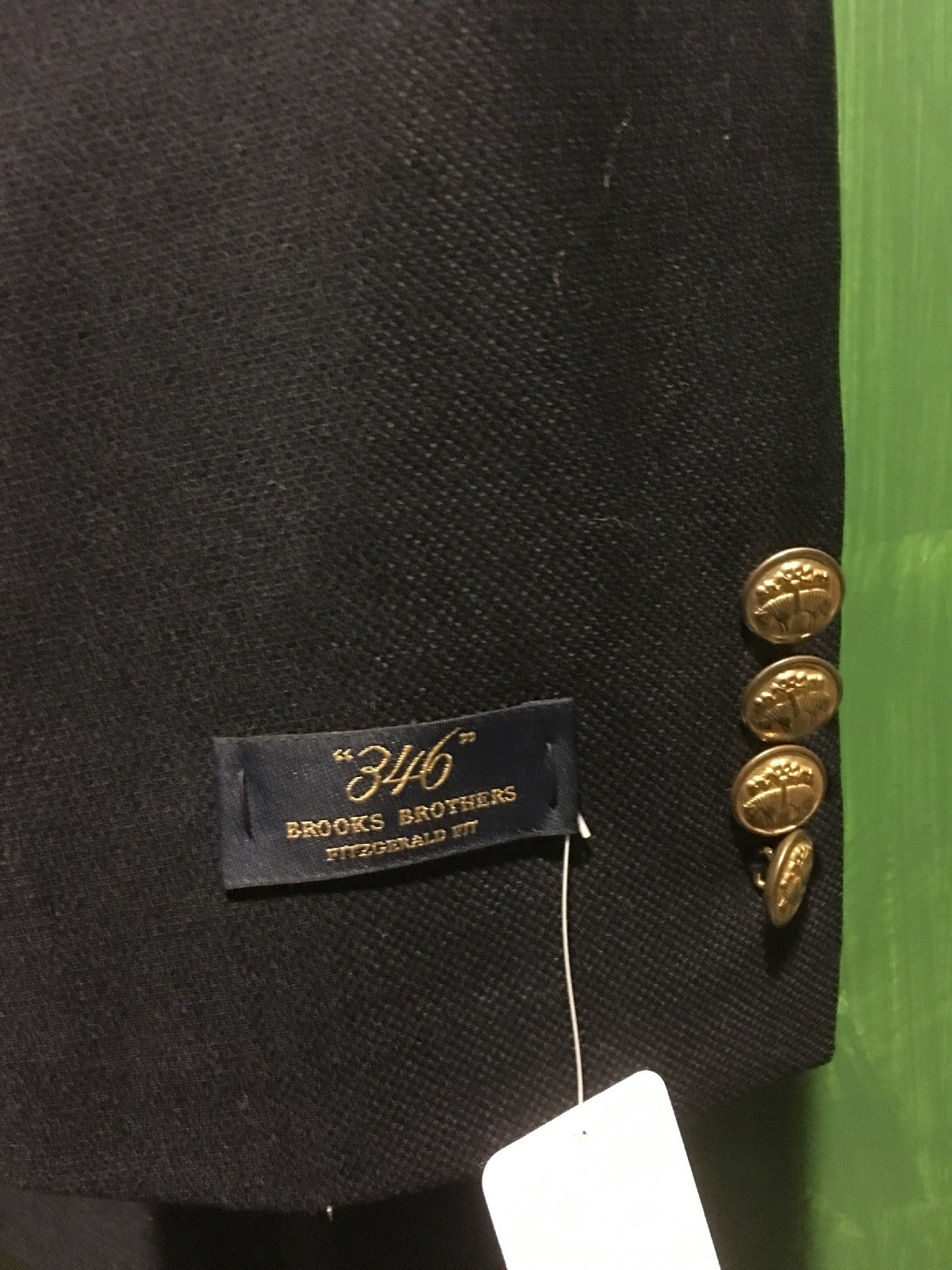 Brooks Brothers 346 Explorer Blazer Sports Jacket Size 40R Fitzgerald Fit image 5