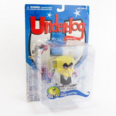 Underdog 12 cm Action Figur zur Cartoon Serie aus den 70er: Simon Barsinister