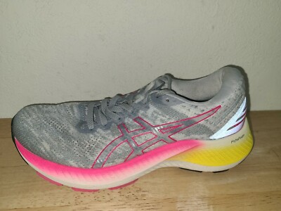 Asics Womens Gel Kayano Lite 1012A714 Gray Running Shoes Lace Up Low Top Size 8