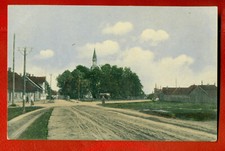 LATVIA VALK, Censorship VALK # 36 VINTAGE POSTCARD 1300