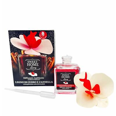 Sweet Home Luxury Raum Diffusor mit Orchidee Zedernholz und Zimt 150