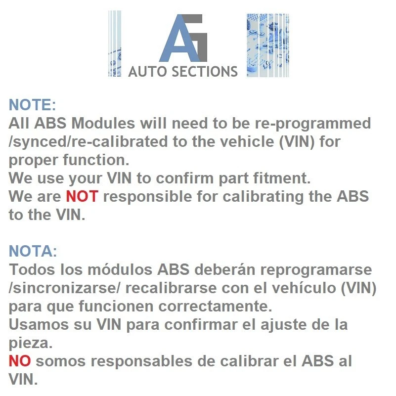 Conjunto de bomba de freno antibloqueo ABS Mercury Mountaineer 2006 2007 2008 fabricante de equipos originales Foto 3 de 4