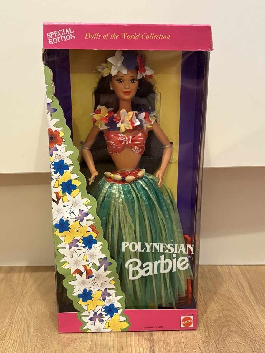 Vintage Barbie Dolls Of The World Collection Polynesian Doll NIB