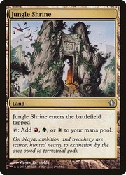 Jungle Shrine #299 Commander 2013