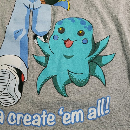 Comic Con Shirt Adult Medium Gray Stan Lee POKÉMON LA Los Angeles - Picture 4 of 9
