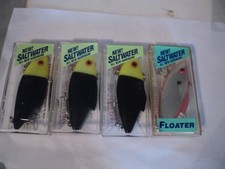 4 - BILL LEWIS RAT-L-TRAP SALTWATER ALL 3/4 OZ MIXED NIP (HARD TO FIND)