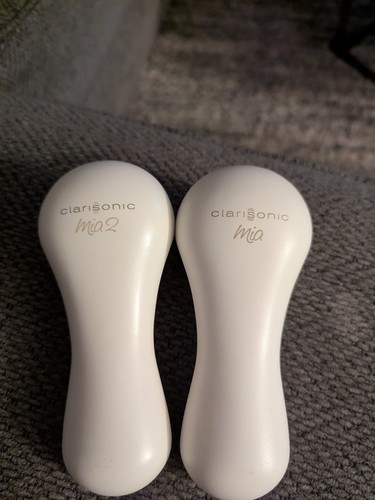 2x Clarisonic Mia Smart 3 in 1 Sonic Facial Cleaning Device Bluetooth Blue