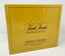 Trivial Pursuit Genus 2 II Edizione NUOVO, ANCORA SIGILLATO 1986 RARO VINTAGE