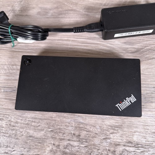 Lenovo ThinkPad USB-C 3.0 Dock Generation 2 LDC-G2 Gen2 Docking Station HDMI DP - Photo 2/8