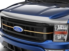 For Ford F-150 2015-2020 Husky 2892096 Aeroskin Chrome Hood Shield