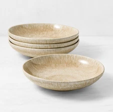 Cyprus Reactive Glaze Pasta Bowls