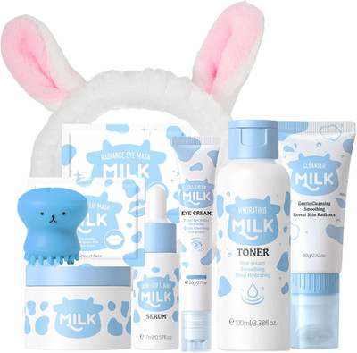 Milch Skin Care Set -Geschenke Für Teenager Mädchen- Korean Skincare Set Mit Nia