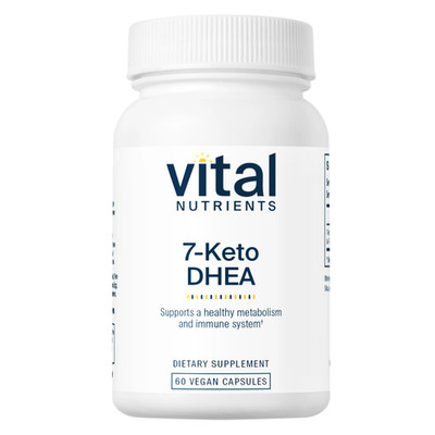 Vital Nutrients 7-Keto DHEA 100mg - Immune Support - 60 Capsules - Free Shipping