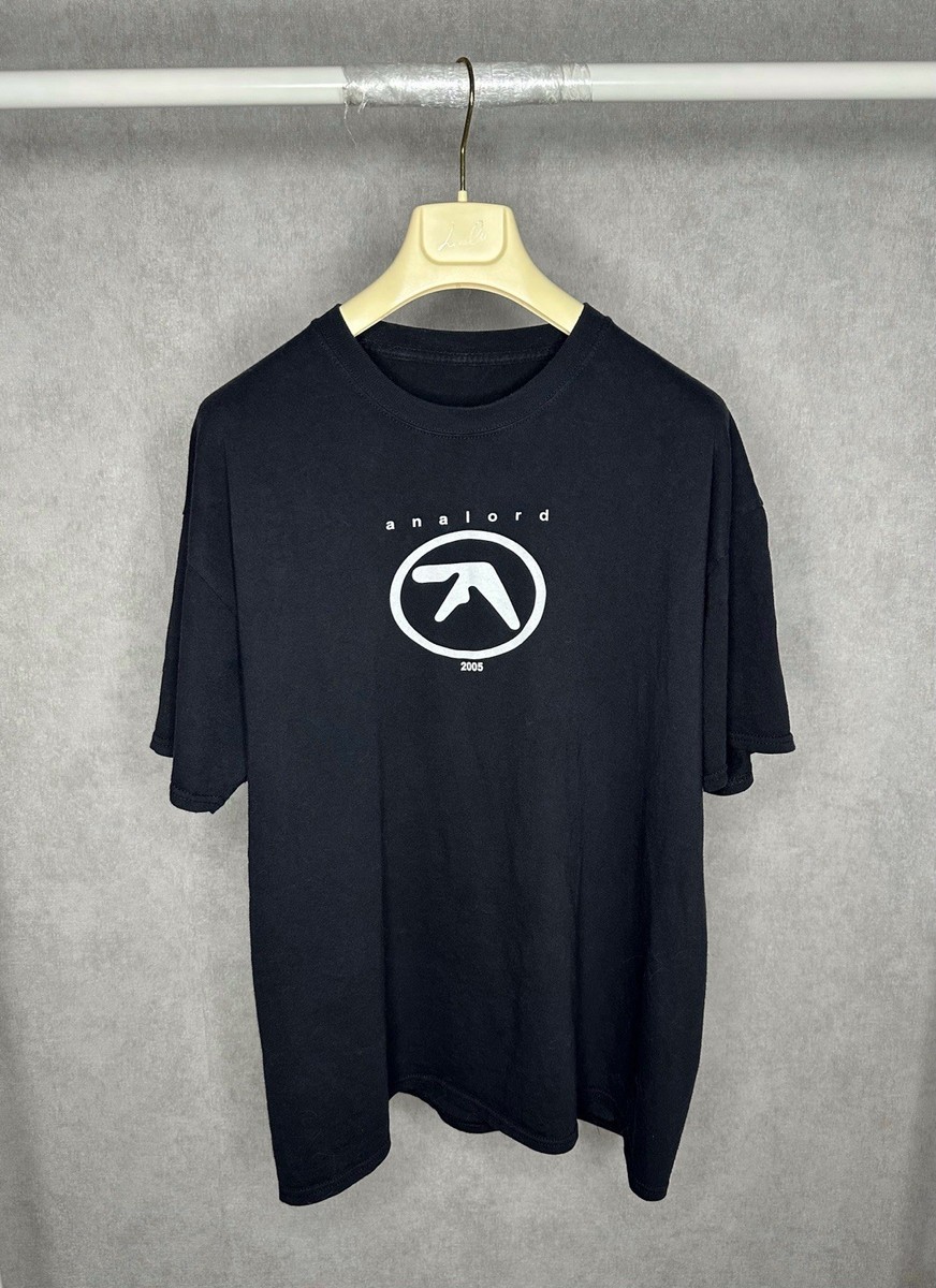 Aphex Twin Analord Promo Tee 2005 Rare Vintage Techno Rave Band Sz
