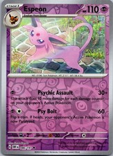 Espeon Uncommon SV03: Obsidian Flames 086/197 NM