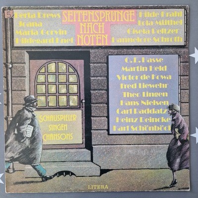 Schallplatte LP Vinyl 12'' Seitensprünge Nach Noten - Schauspieler Singen Chanson