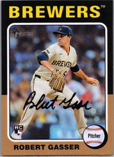 2024 Topps Heritage High Number - Robert Gasser #688 (RC) - Brewers