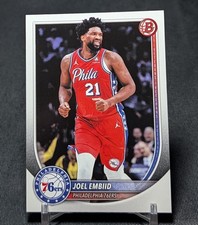 Joel Embiid 2025-26 Bowman Basketball Card #67 Philadelphia 76ers
