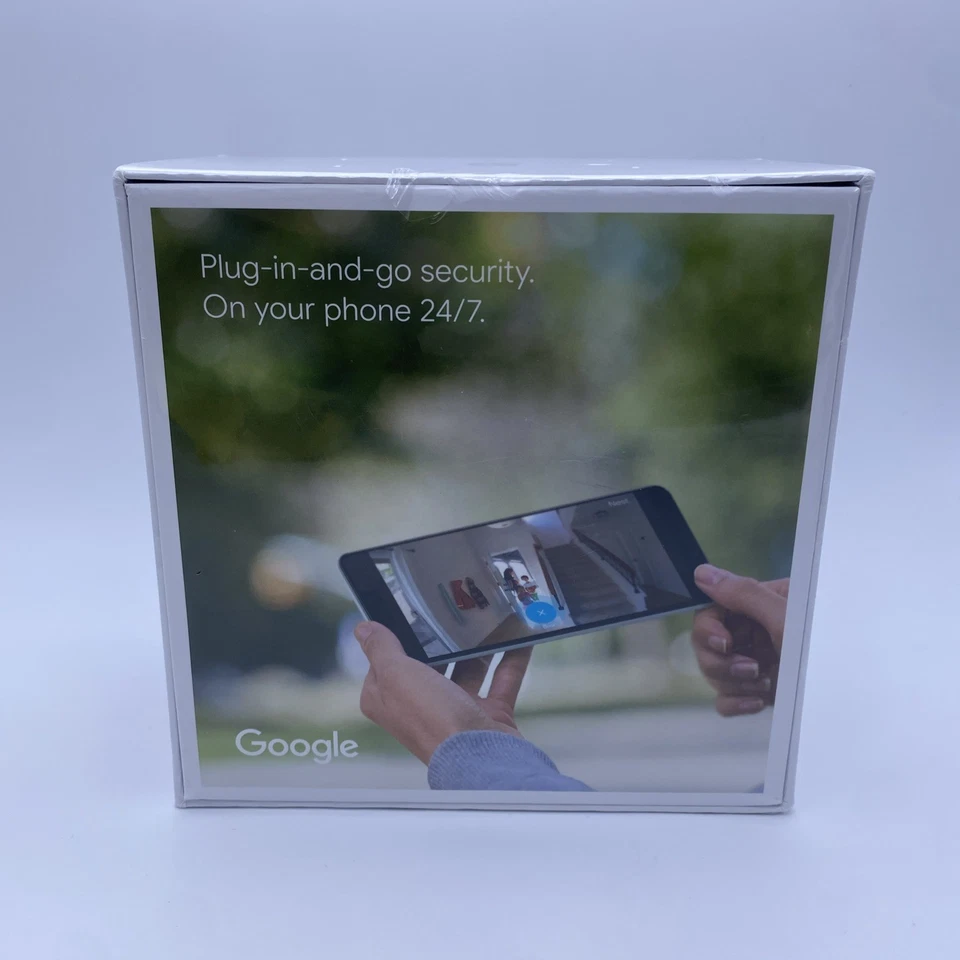 Google Nest Cam Indoor Security Plug-in Wi-Fi NC1102ES A0005 New Sealed Box - Image 3 of 4