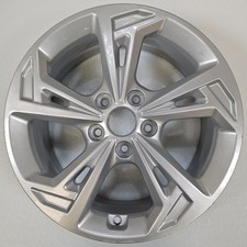 2022-2023 Hyundai Kona 17x7 OEM Reconditioned Silver 5 Swirl Spoke Wheel 70631