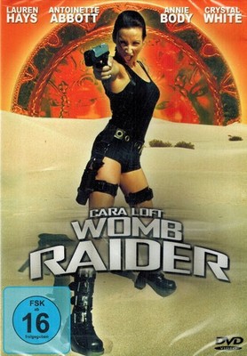 DVD NEU/OVP - Womb Raider - Cara Loft (2003) - Lauren Hays & Antoinette Abbott