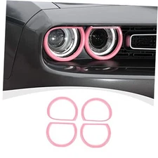 Headlight Lamp Cover for Challenger Accessories, Front Headlight Cover Pink