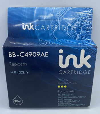 BB-C4909AE Patrone Druckertinte gelb ersetzt H-940XL Y