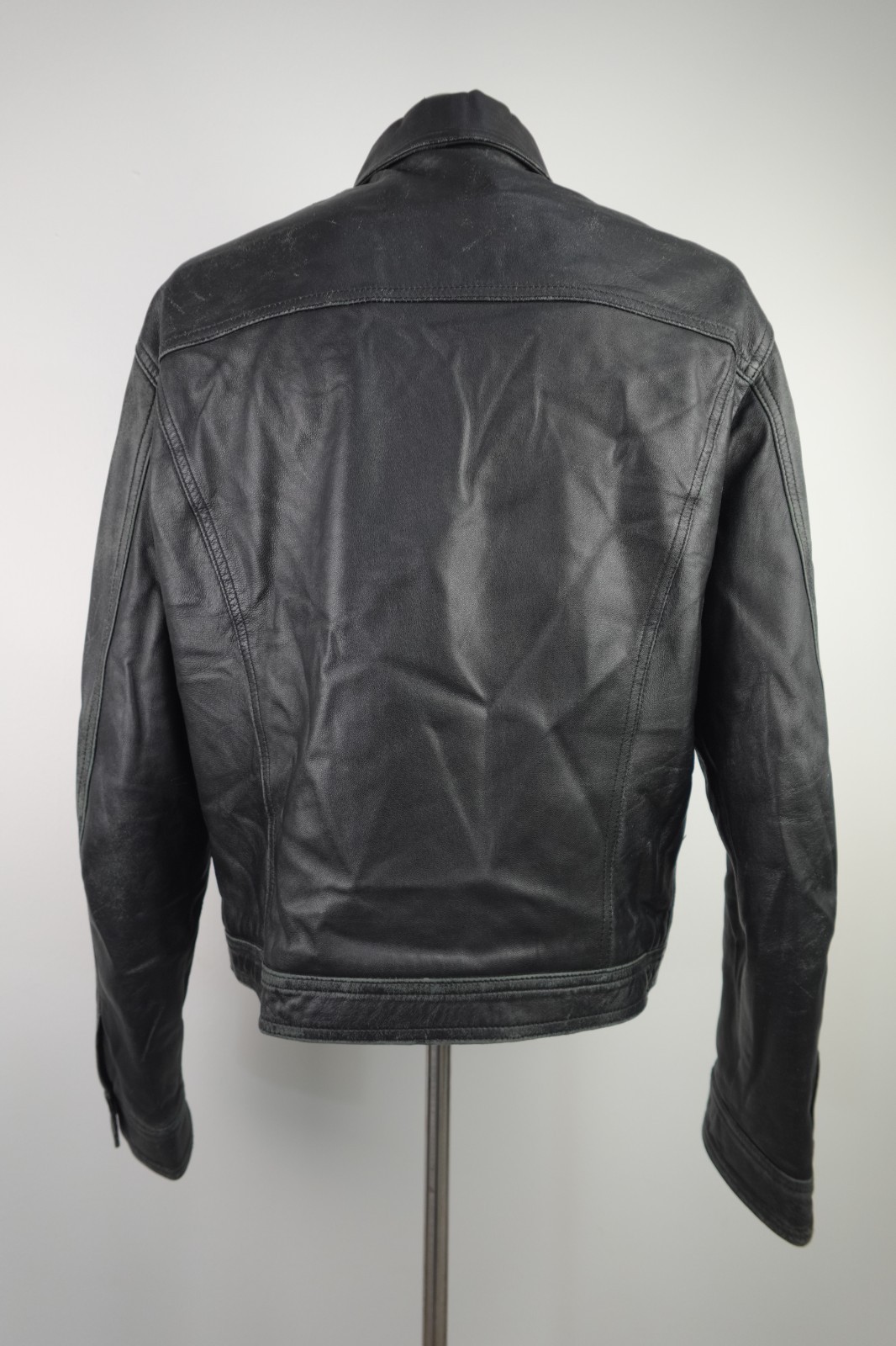 Versace Jeans Couture Jacket Leather Men's Size XL Man Vintage Medusa thumbnail 9
