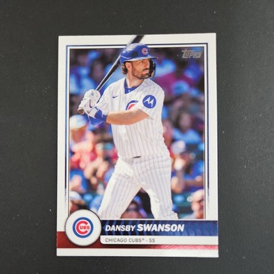2026 Topps Series 1 Flagship Collection Dansby Swanson #71 Chicago Cubs