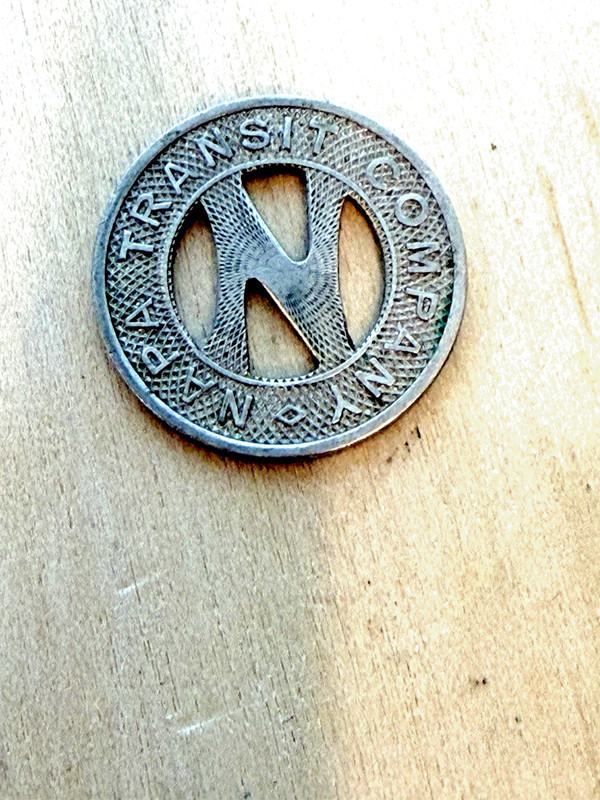 CALIFORNIA  CA 540 A  Transit Token.