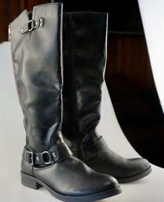 Madden Girl Fayette Black Boot 6 1/2