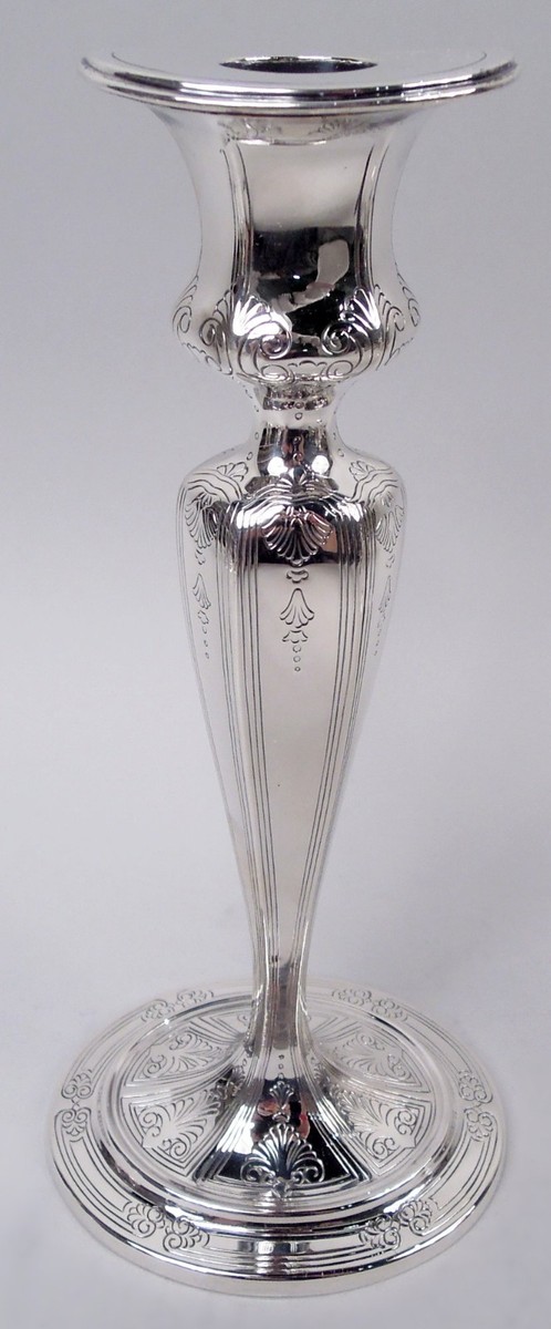 Tiffany Candlesticks 17659B Antique Edwardian Classical American