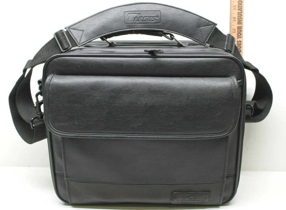 Targus Business Commuter Notebook Travel Case 14"x12"x7.5" 黑色 带部门 — 第 3/4 张图片