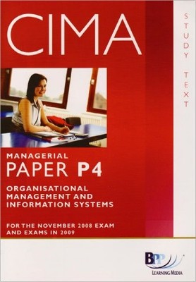 CIMA - P4: Organisational Management and Information Systems: St
