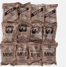 Military MRE Individual Menu Single Meal 2025 Inspection Date