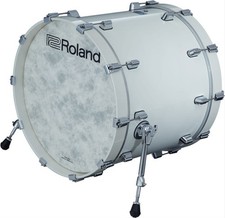 Roland VAD KD-222 22" Acoustic Design Kick Drum In Pearl White.  FREE Delivery