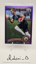 Jordan Cameron 2011 Topps Chrome Purple Refractor Rookie #58 /499 Parallel NFL