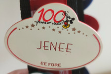 Vintage Super Rare genuine Disney Cast Member Name pin badges - JENEE