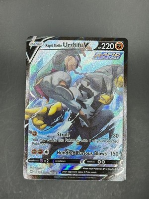 Rapid Strike Urshifu V TG20/TG30 Brilliant Stars Trainer Gallery Pokemon NM DE