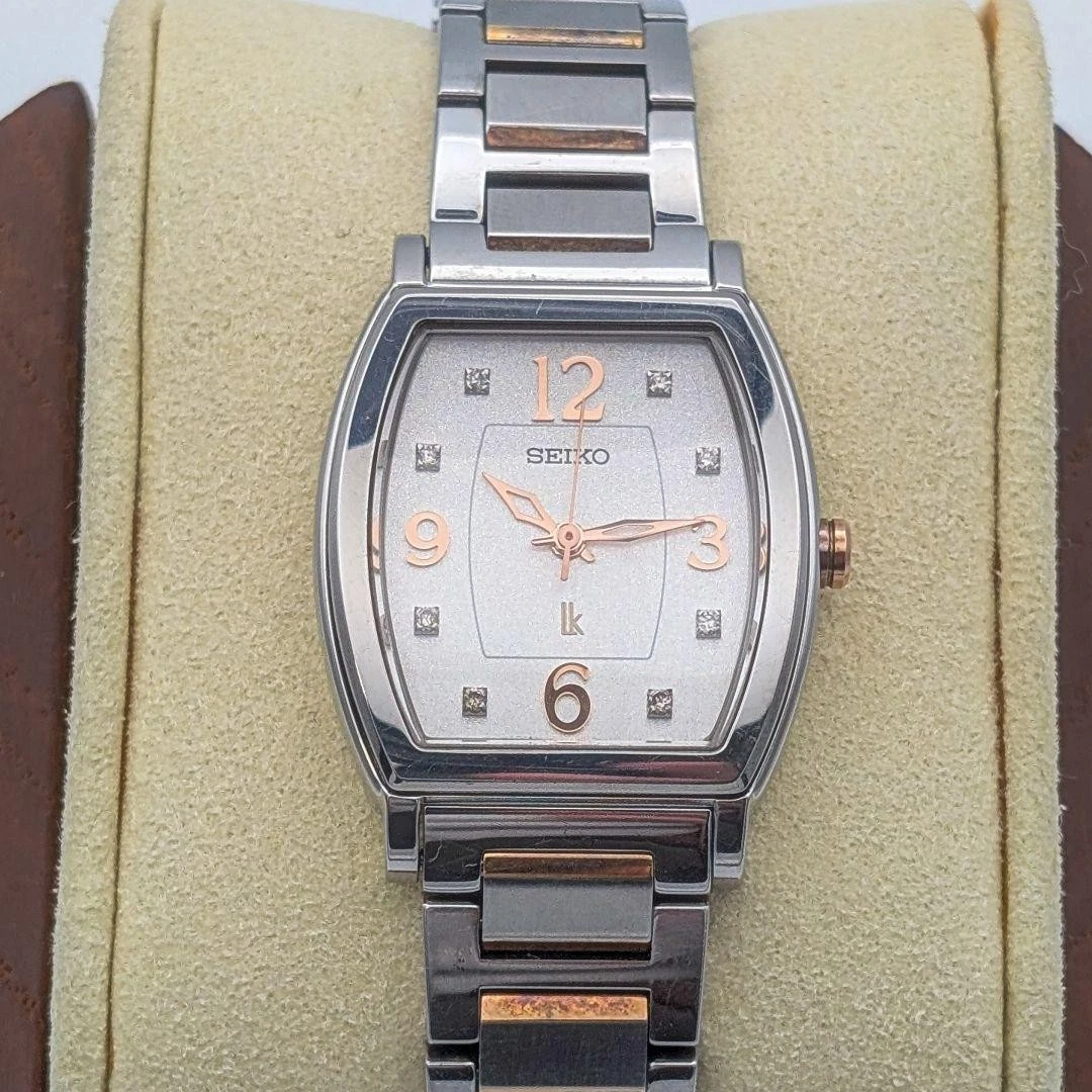 SEIKO LUKIA Diamond Ladies Watch 1N01 Authentic Gift | eBay