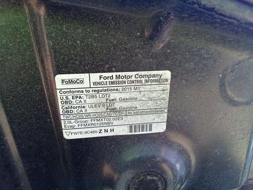 Driver Left Front Knee Without Adaptive Suspension Fits 15-19 MKC 807835 - Foto 6 di 8