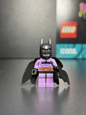 NEW DC Super Heroes Batzarro Custom Lego Minifigure Batman Wayne Bruce