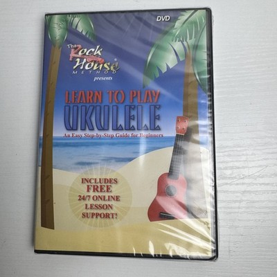 The Rock House Method Learn to Play Ukulele DVD Easy Step-by-Step Guide NEW